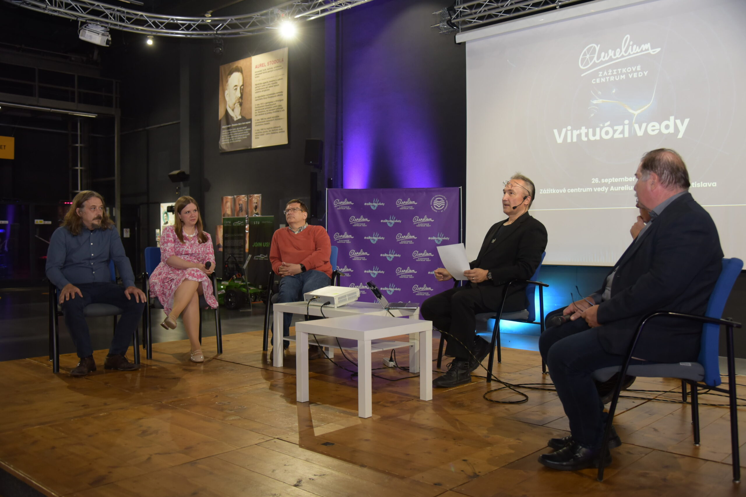 Science virtuosos in Aurelium during Science Night 2025